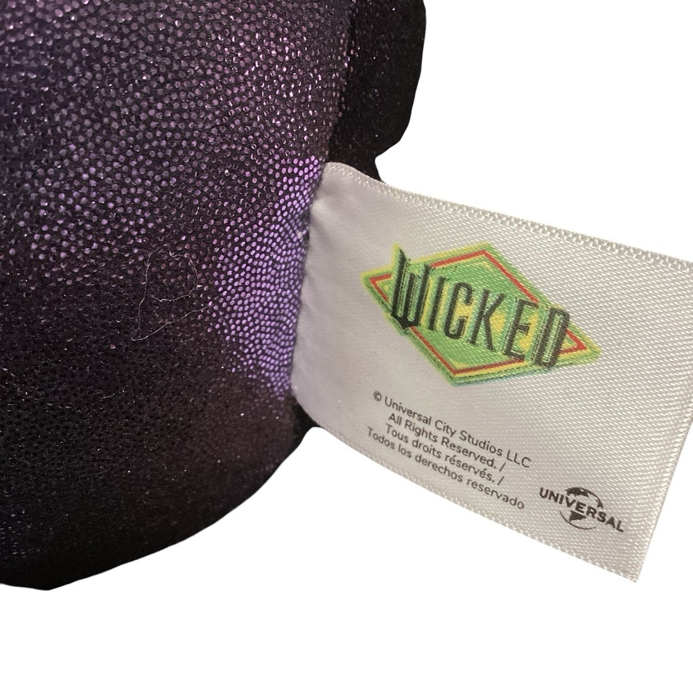 Squishmallows Wicked Elphaba Witch Plush 8 Inch Green Purple Black New - Picture 5 of 9